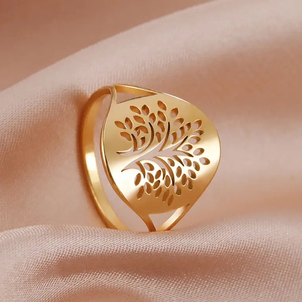 Golden "Tree of Life" Ring